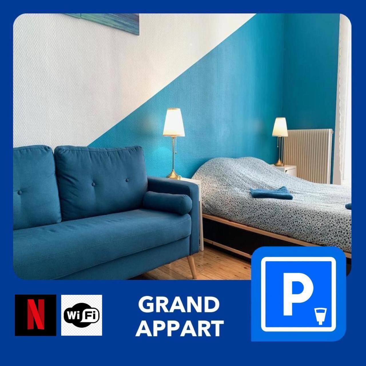020 Chic & Cosy Grand Appart 57M2 Hypercentre Wifi Smart Tv Netflix Saint-Etienne  Exterior foto